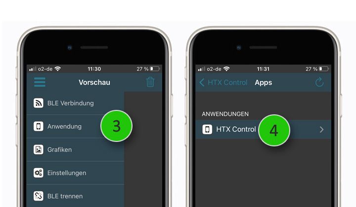 HATOX BLE iOS App howto HATOX BLE iOS App howto
